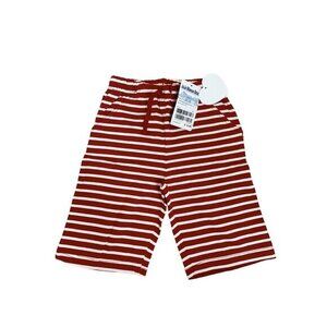 NEW Jojo Maman Bebe Striped Red Shorts